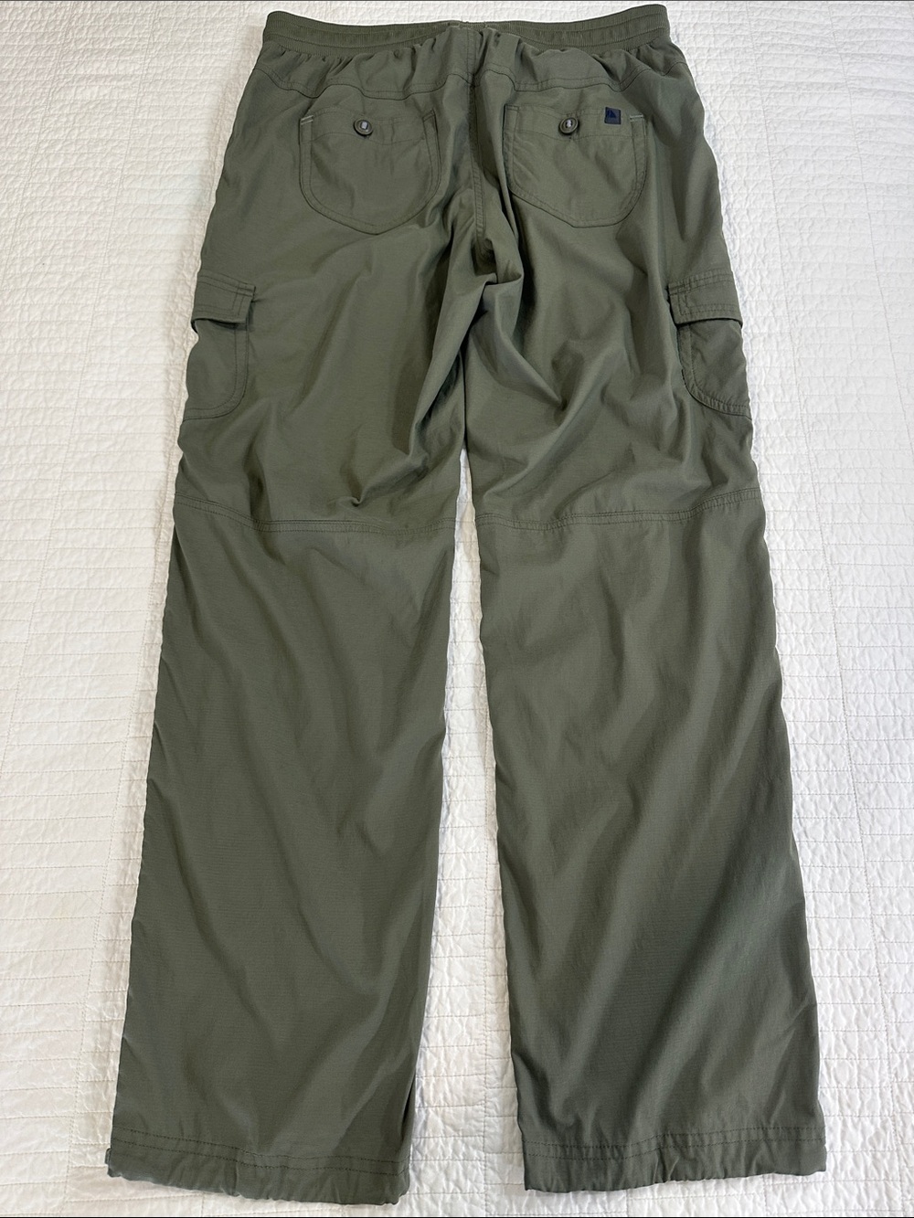 L.L. Bean Vista Camp Pant Large Hiking Gorpcore Like New Thyme Olive - Picture 4 of 10